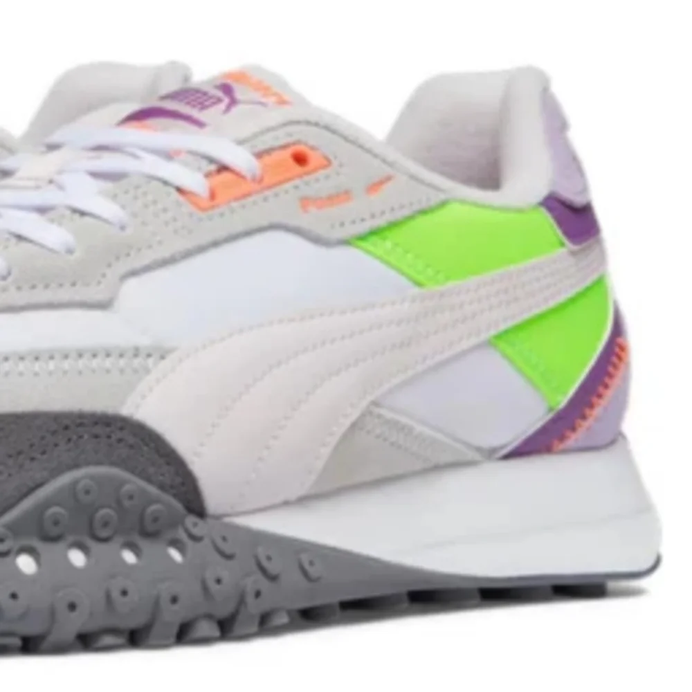 PUMA Blacktop Rider 'Cool Dark Grey Lime' Womens 8.5